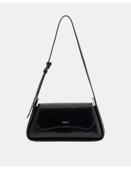 Bolso de hombro Xena negro Guess