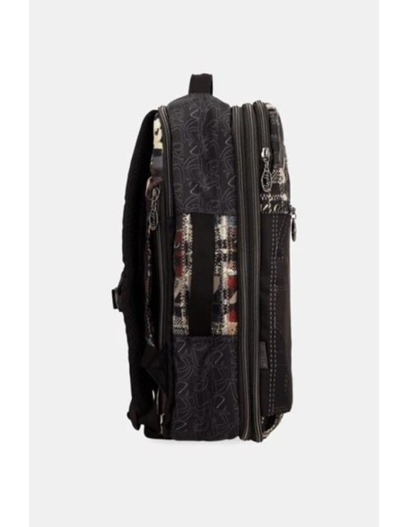Mochila de viaje estampada Iron Anekke