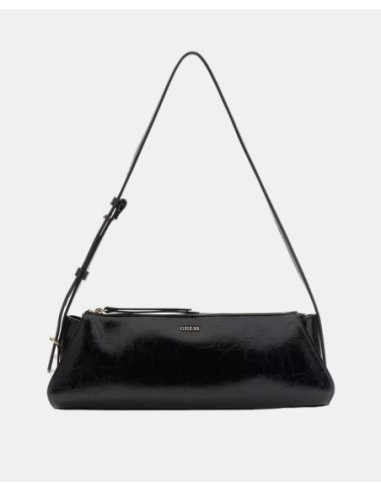 Bolso de hombro Xena negro cremallera Guess