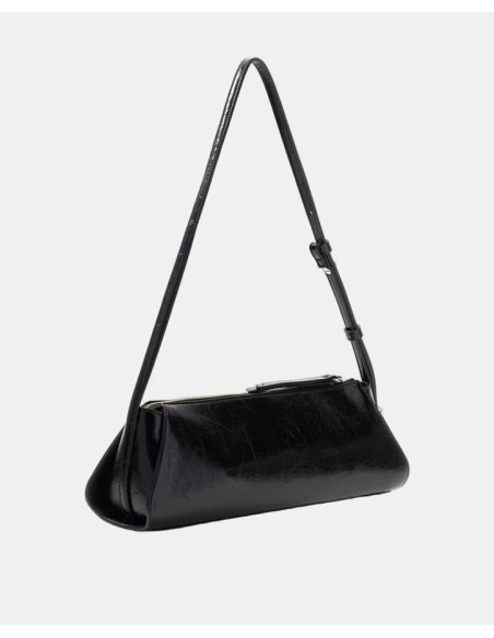 Bolso de hombro Xena negro cremallera Guess