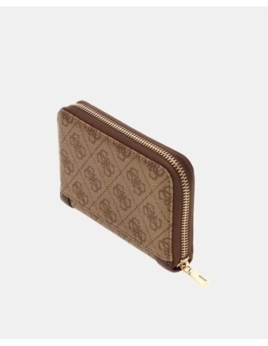 Cartera Lindsey Guess Marrón Logo