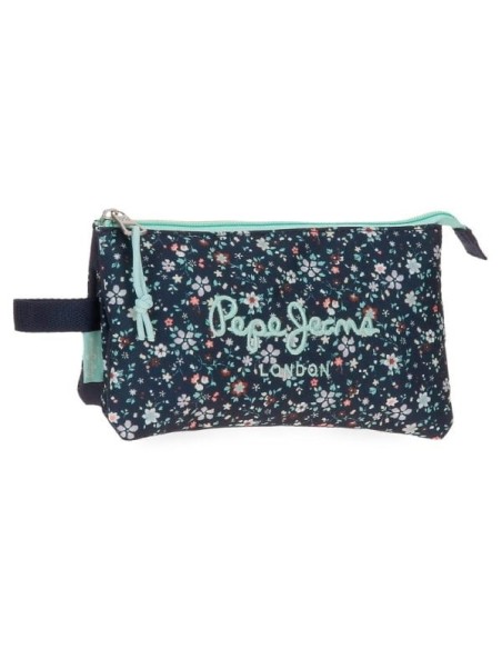 Estuche Pepe Jeans Alenka Tres Compartimentos