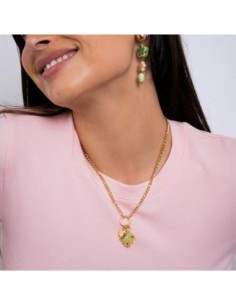 Collar Trencadis cadena verde lima Anartxy 2