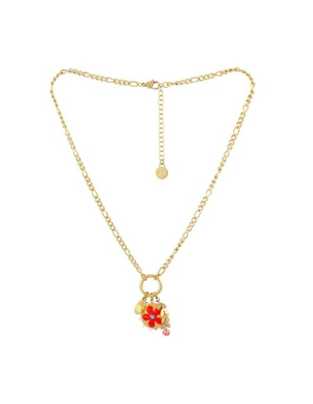 Collar Trencadis cadena flor multicolor Anartxy