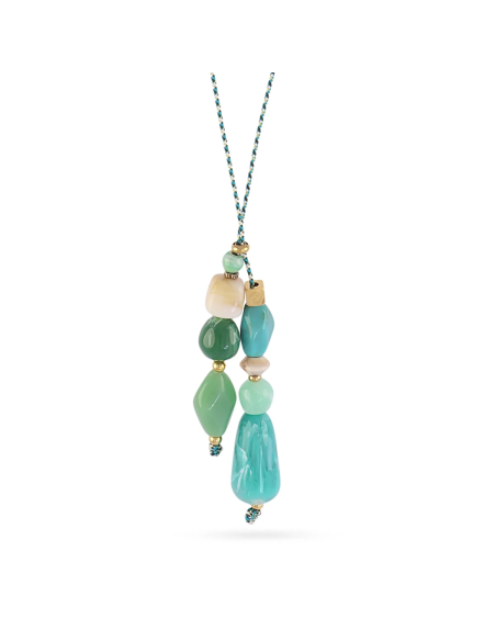 Collar Marbles Noyra Turquesa Anartxy