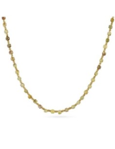 Collar extensible Spirit con piedras facetadas Verde Claro Anartxy