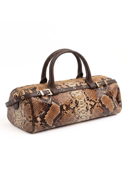 Bolso Baguette Serpiente NOCO Marrón