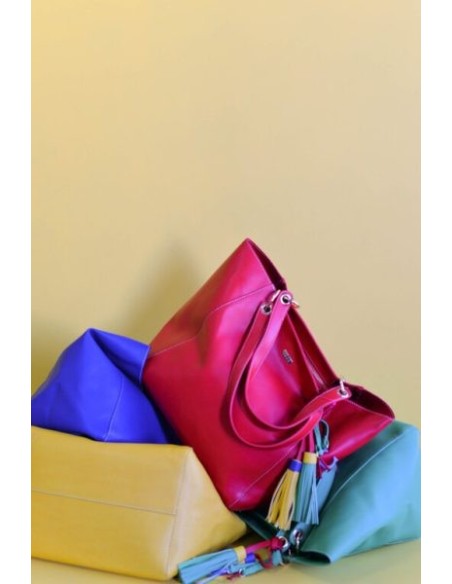 Bolso Noco piel vegana Colors Rojo