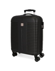 Maleta Cabina Roll Road India Expandible Negro