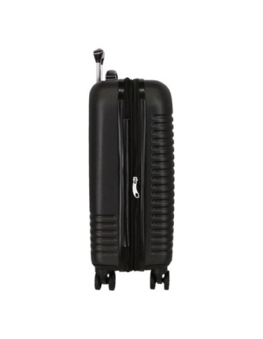Maleta Cabina Roll Road India Expandible Negro