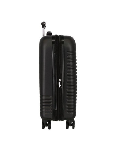Maleta Cabina Roll Road India Expandible Negro