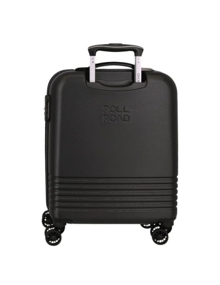 Maleta Cabina Roll Road India Expandible Negro