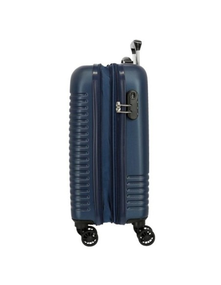 Maleta Cabina Roll Road India Expandible AZUL MARINO