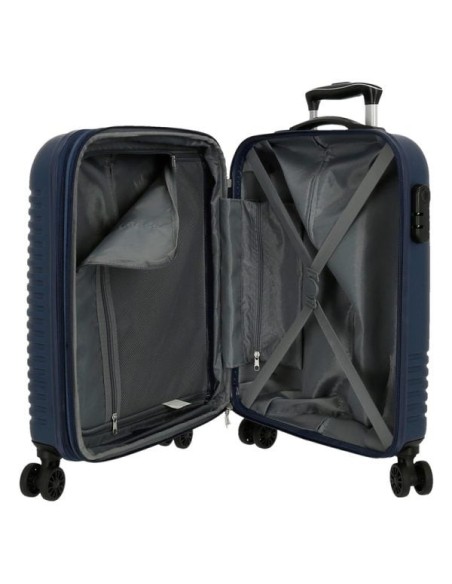 Maleta Cabina Roll Road India Expandible AZUL MARINO