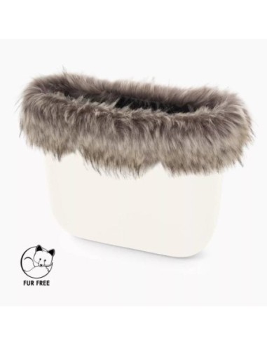 Borde O bag Fibra Sintetica Efecto Lince Arena