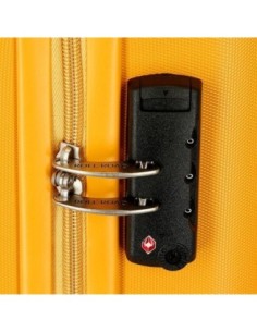 Maleta Cabina Roll Road India Expandible Ocre 2