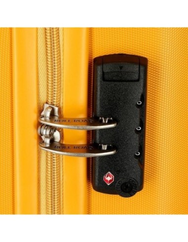 Maleta Cabina Roll Road India Expandible Ocre