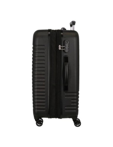 MALETA MEDIANA ROLL ROAD INDIA NEGRO