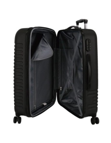 MALETA MEDIANA ROLL ROAD INDIA NEGRO