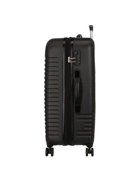 MALETA MEDIANA ROLL ROAD INDIA NEGRO
