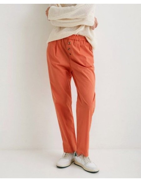 Pantalón Yerse Algodón Naranja