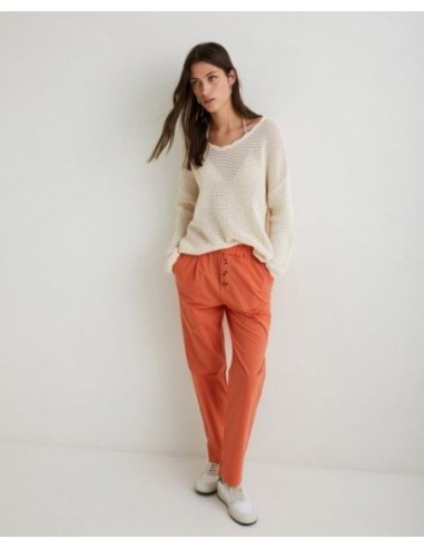 Pantalón Yerse Algodón Naranja