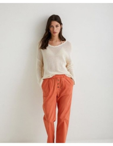 Pantalón Yerse Algodón Naranja