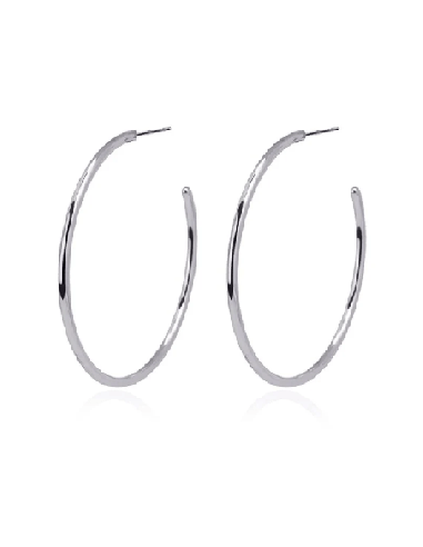 Aros Marife Anartxy Grandes Plateados