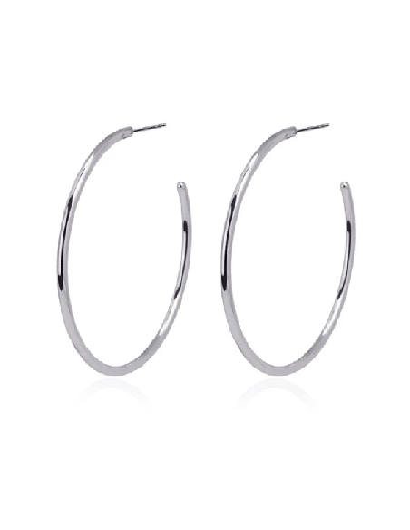 Aros Marife Anartxy Grandes Plateados